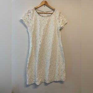 Calvin Klein White lace dress